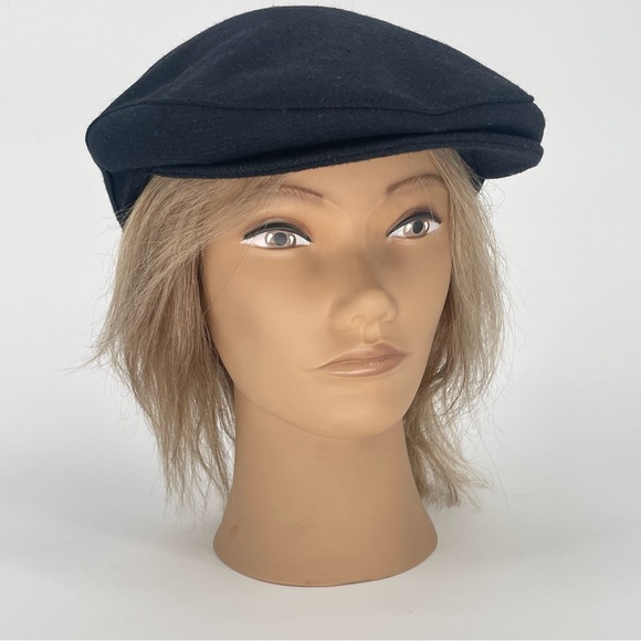 Donegal Tweed Wool News Boy Hat By Aran Sweater Market / Driving Cap - Picture 3 of 15